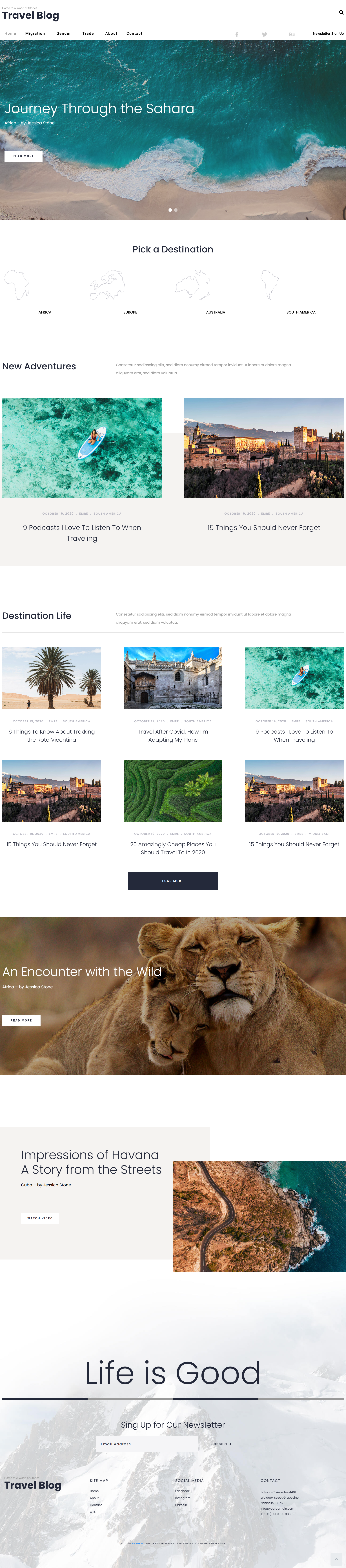 Travel Blog 4 - Blog / Magazine